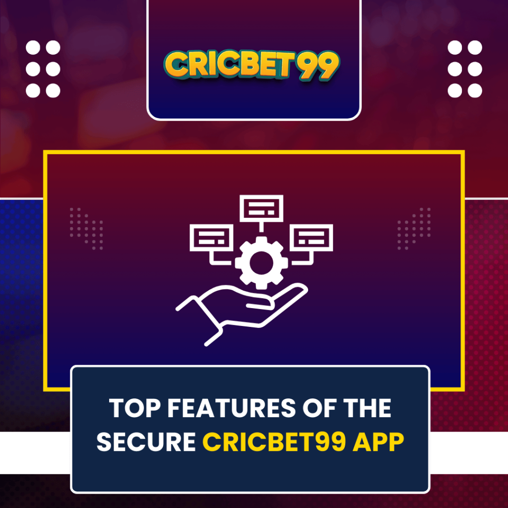 Top Features of the Secure Cricbet99 App