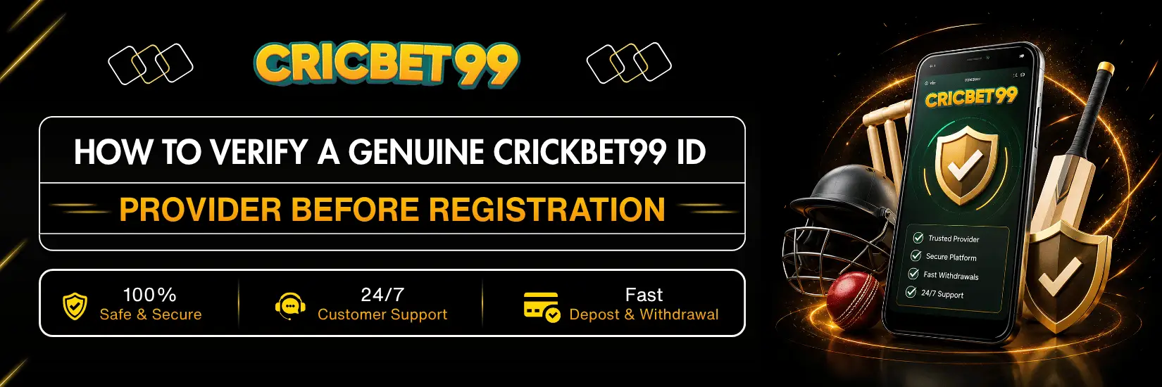How to Verify a Genuine Crickbet99 ID Provider Before Registration