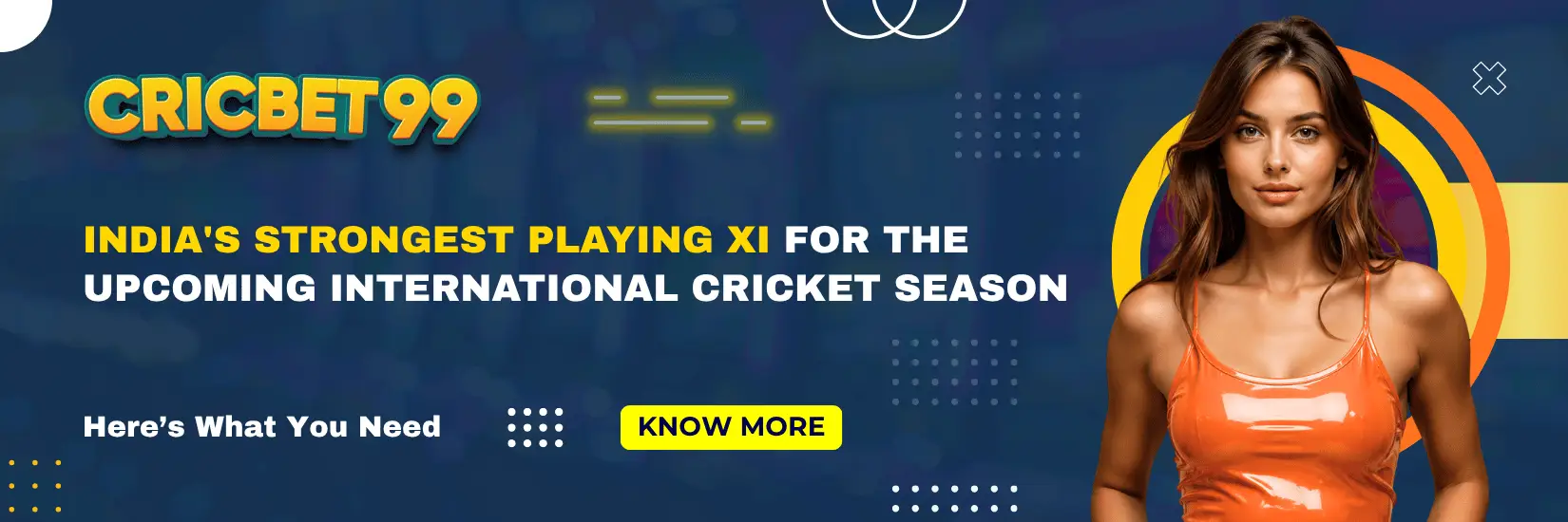 India's Strongest Playing XI for the Upcoming International Cricket Season