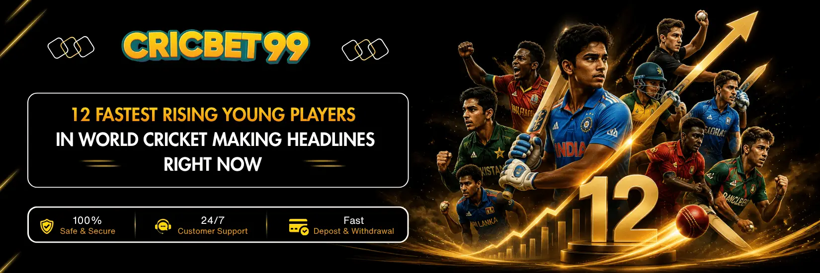 12 Fastest Rising Young Players in World Cricket Making Headlines Right Now